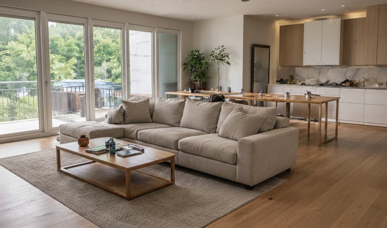 After Living room edit